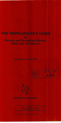 Image of THE SHIPHANDLERS GUIDE